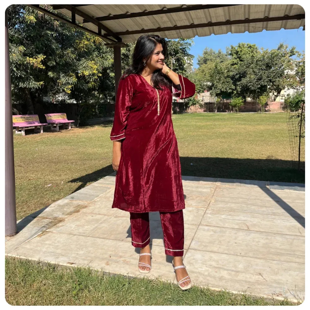 Zara (Maroon)