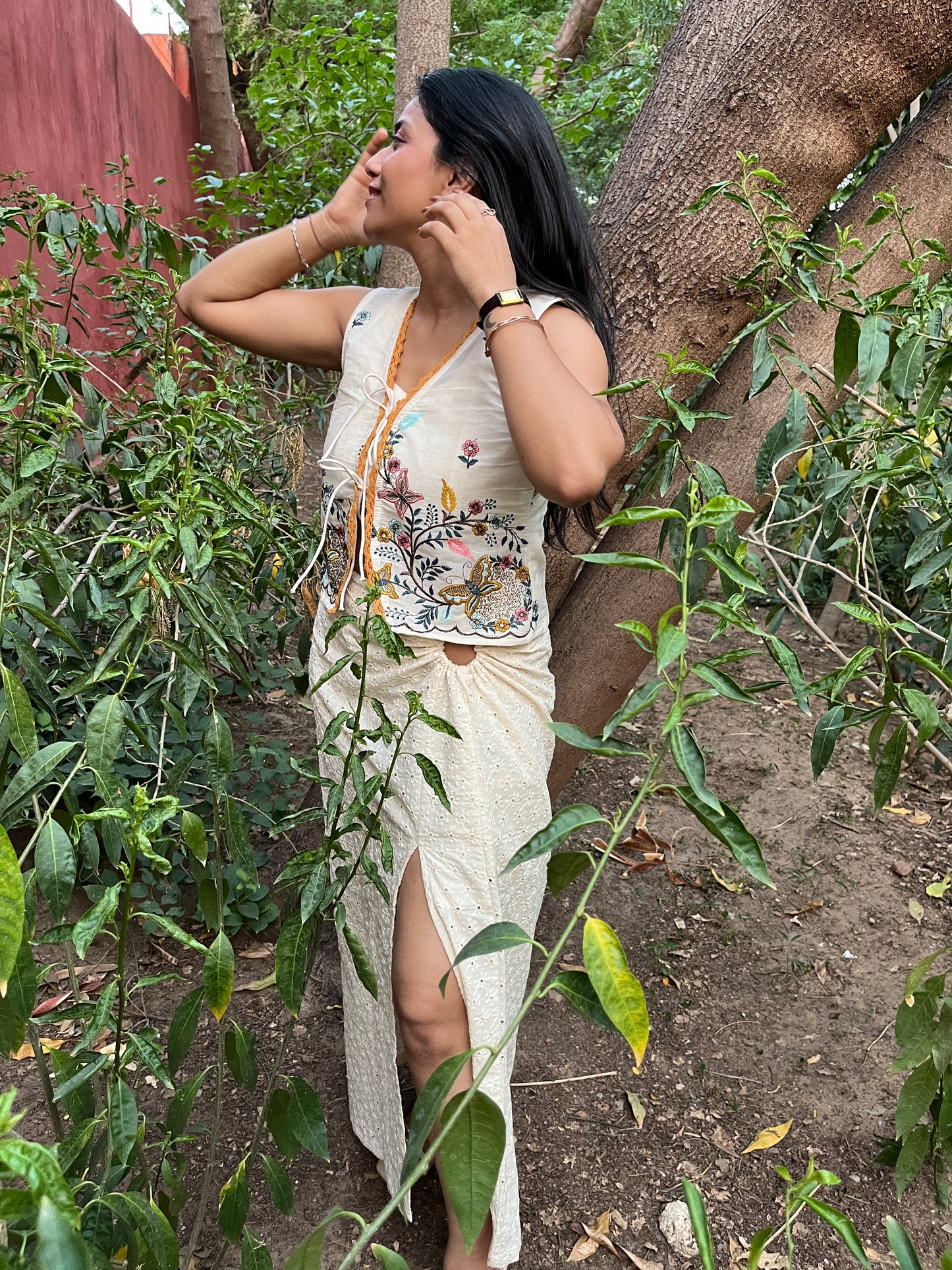 The Mariposa Slit Skirt