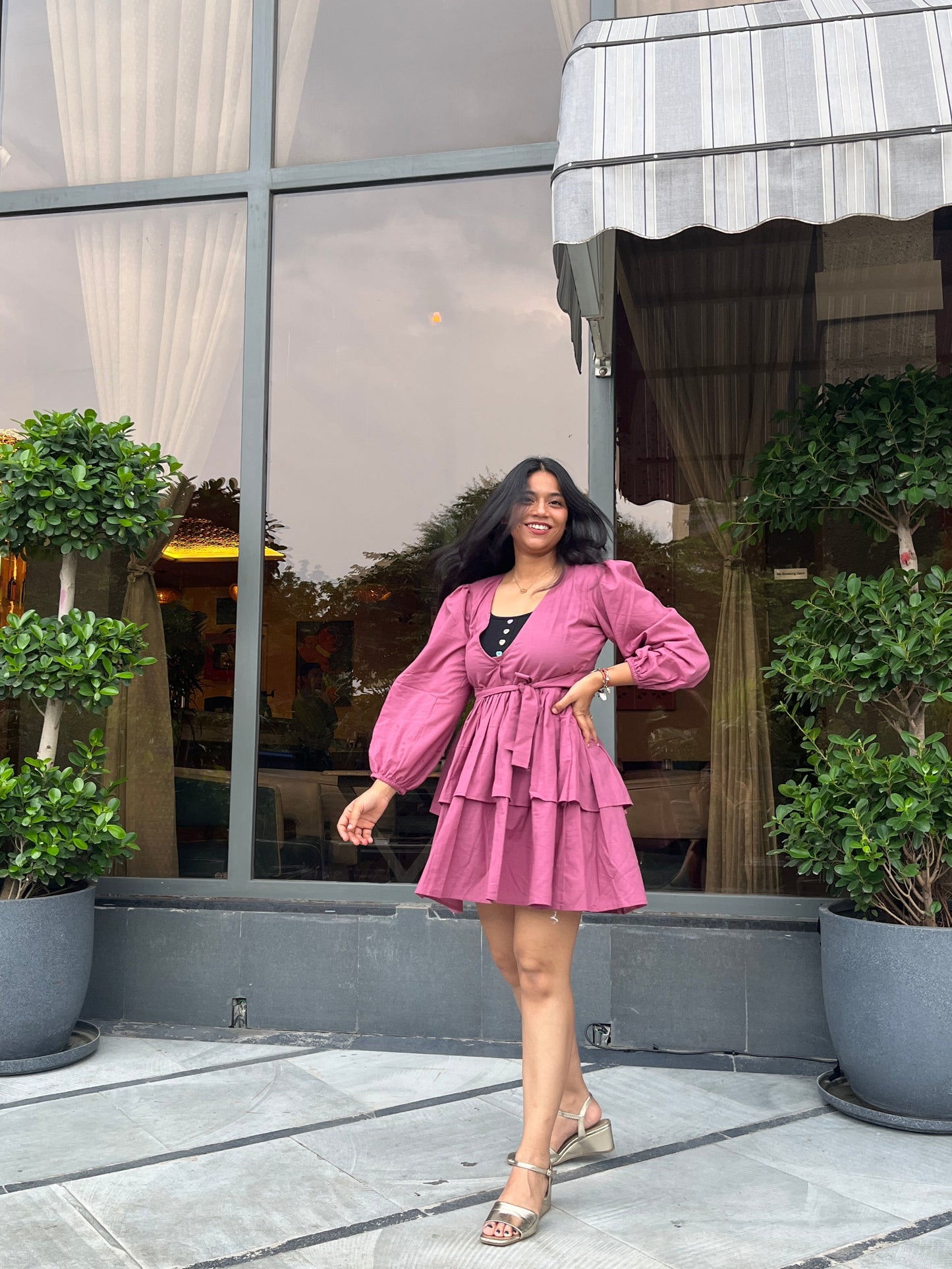 Moonpetal-Flow Dress