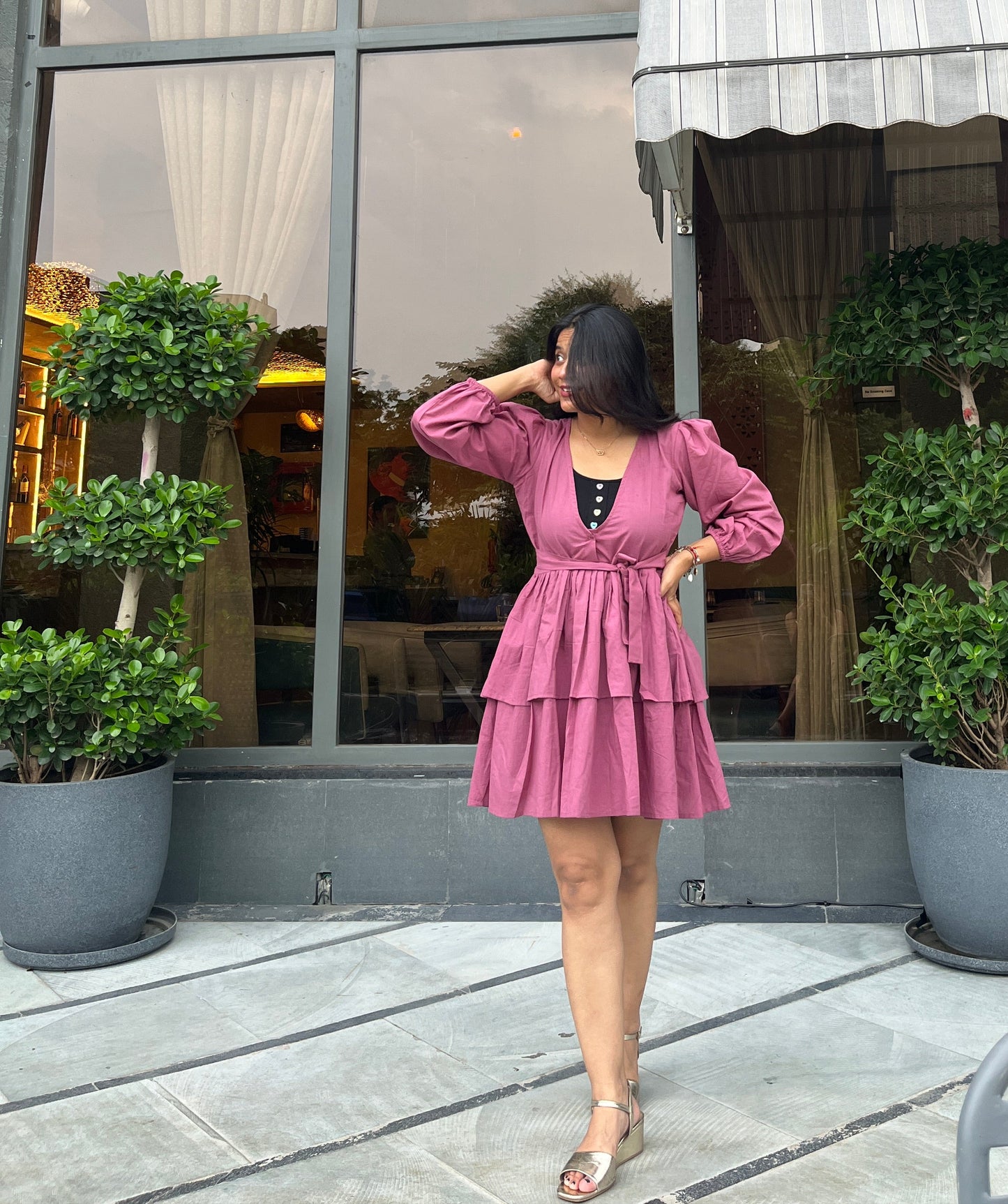 Moonpetal-Flow Dress