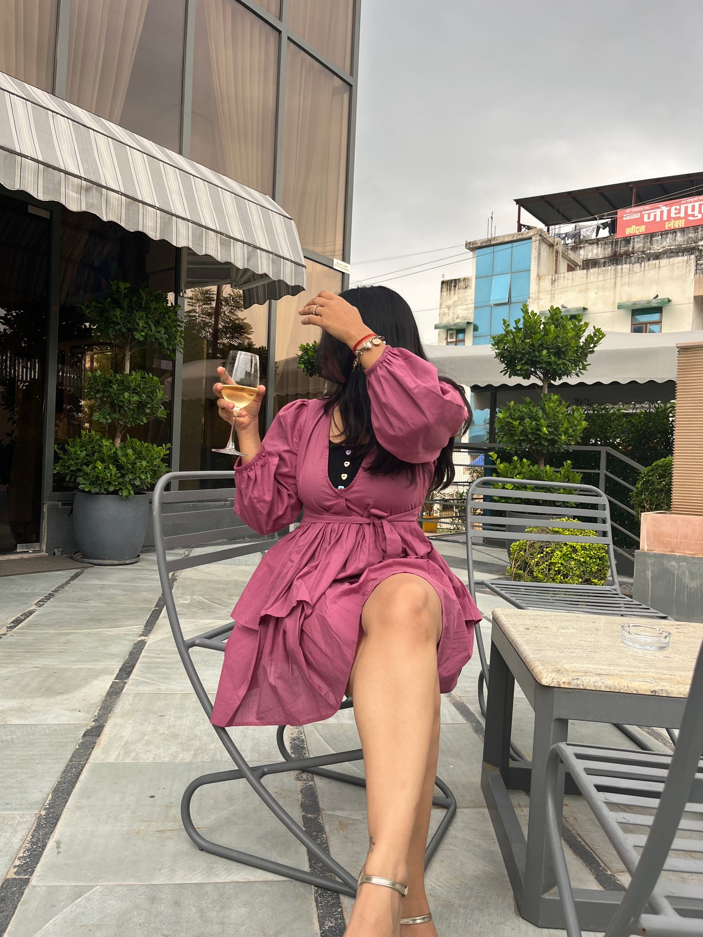 Moonpetal-Flow Dress