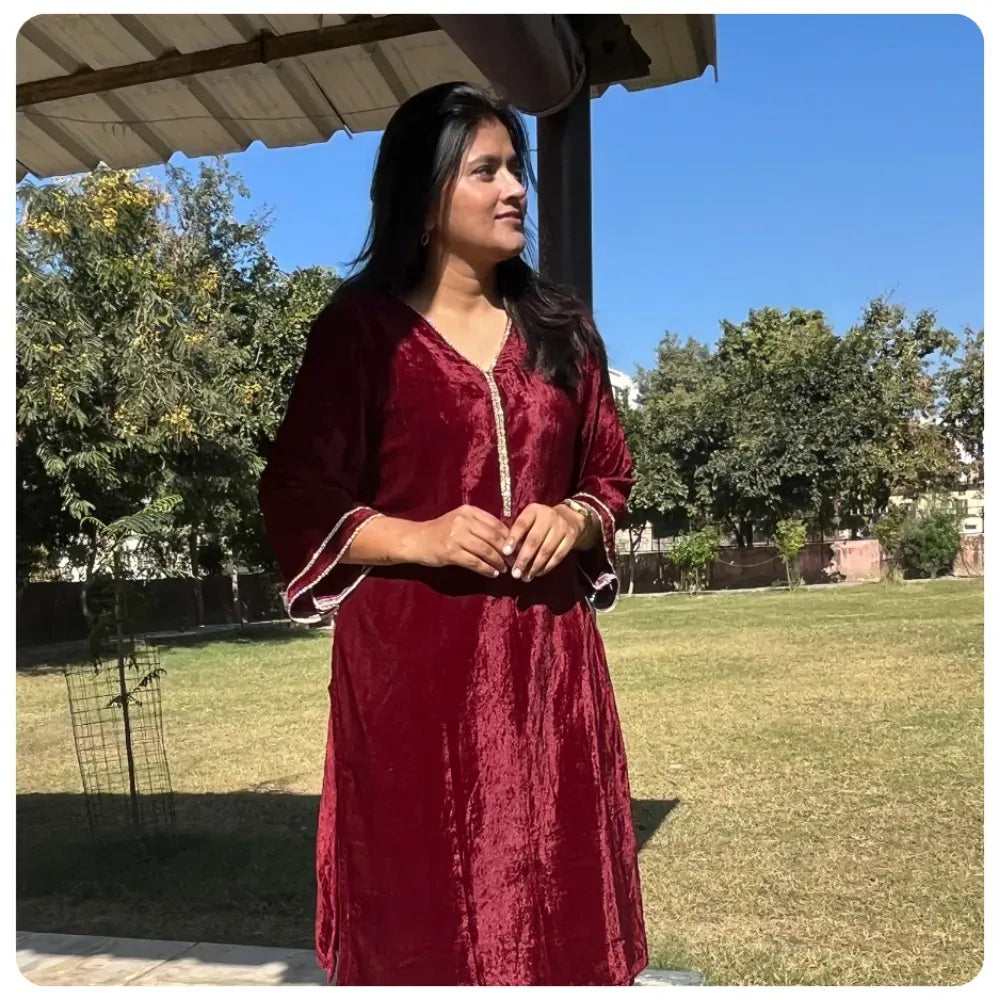 Zara (Maroon)