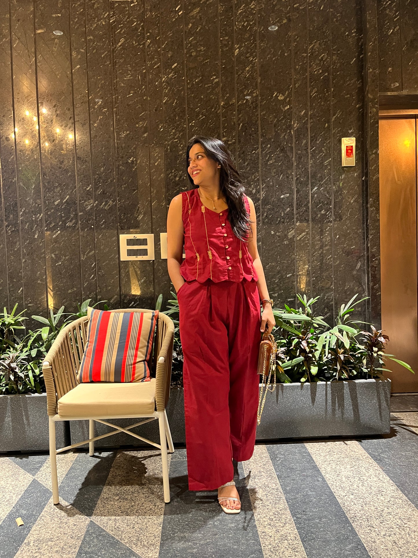 Claret Ease Set