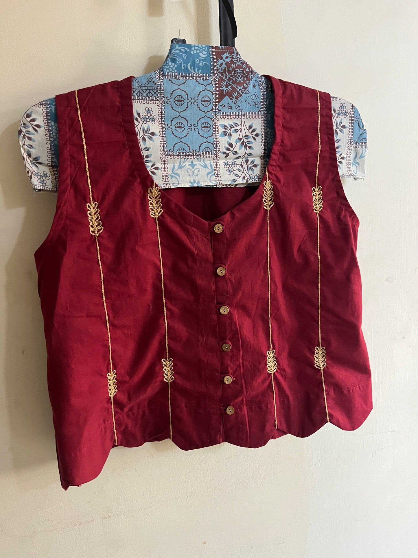 Claret Ease Top