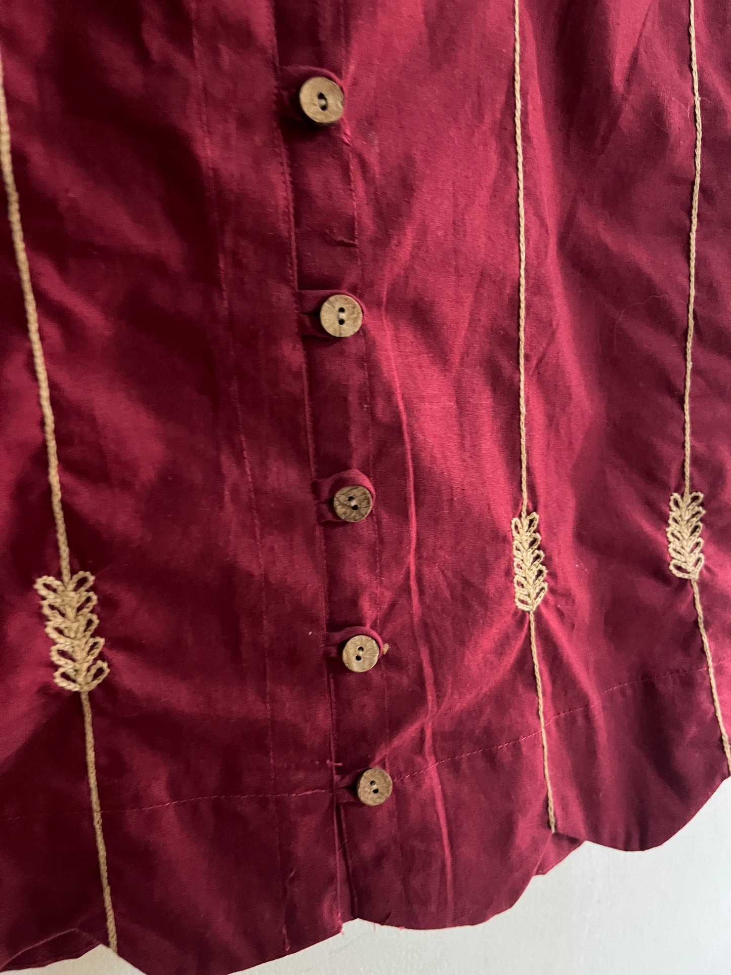 Claret Ease Top