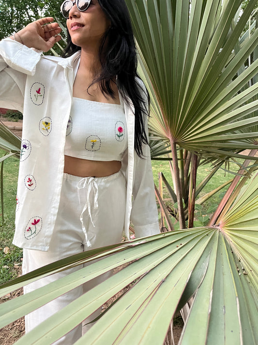 Nooré Garden Bloom Oversized Shirt