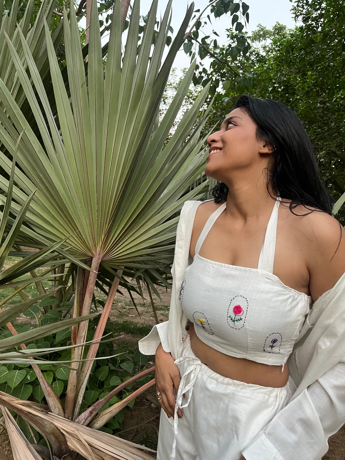 Nooré Hand-Embroidered Coord Set - Nature's Circle Collection